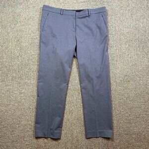 Ministry of Supply Grey Blue Straight Leg Work / Office / Travel Pants Womens 14